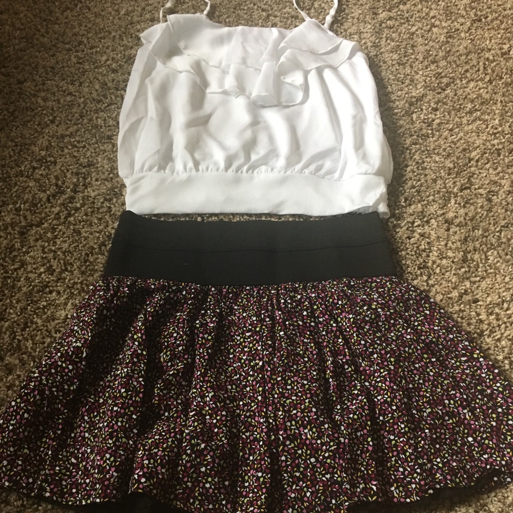 Skirt with Top Set